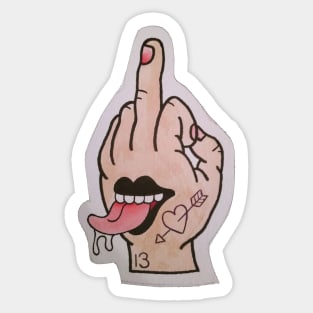 F*ck you :p Sticker